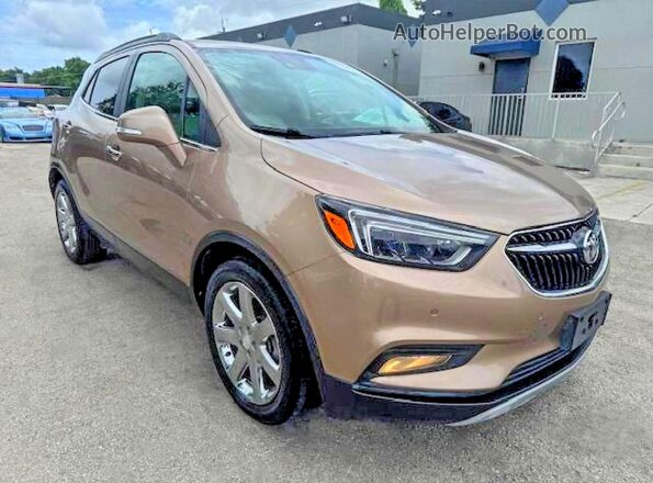KL4CJCSM3KB734676 2019 BUICK ENCORE Tan Widok z przodu