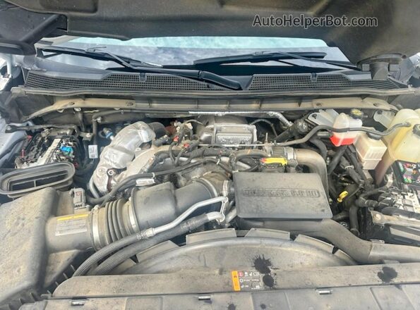 1GC4YREY4NF298232 2022 CHEVROLET SILVERADO White Vista del salpicadero