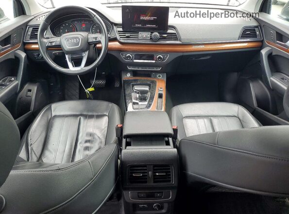 WA1AAAFY9M2009241 2021 AUDI Q5 Black Vista del cuadro de instrumentos