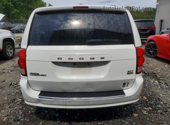 2C4RDGCG1HR673734 2017 DODGE GRAND Белый Вид салона спереди