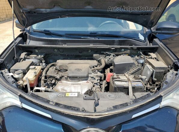 JTMZFREV8JJ729986 2018 TOYOTA RAV4 Black Vista del compartimento del motor