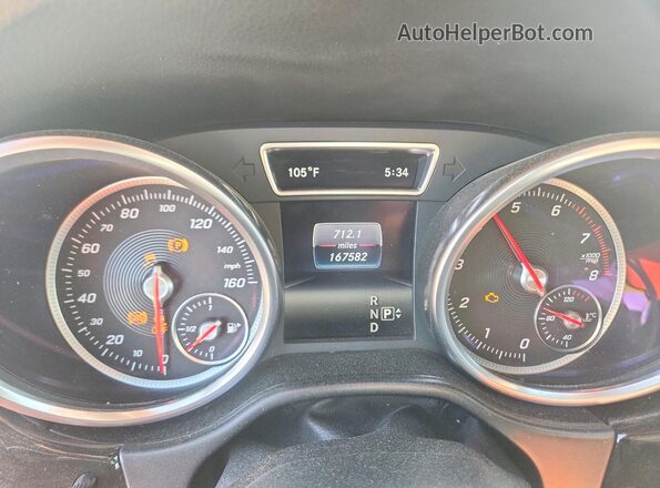 4JGDA5JB6GA681289 2016 MERCEDES-BENZ GLE Blue Widok tylnych siedzeń