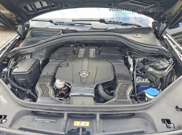 4JGDF6EE3HA927714 2017 MERCEDES-BENZ GLS-CLASS Black Widok naklejki z numerem VIN