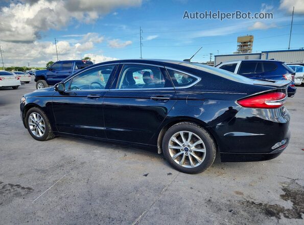 3FA6P0HD3HR244451 2017 FORD FUSION Black უკანა მარჯვენა