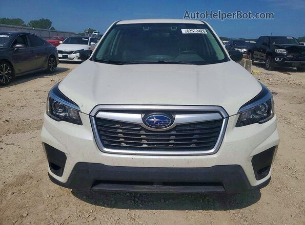 JF2SKAAC3LH520184 2020 SUBARU FORESTER Белый Вид сзади