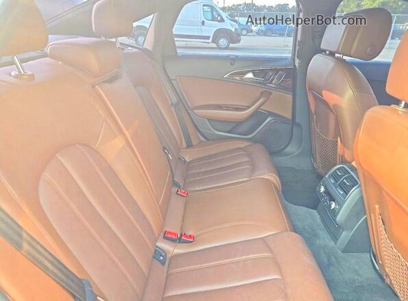 WAUHGAFC7GN006622 2016 AUDI A6 Black Front interior view