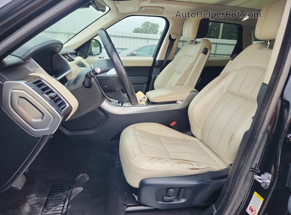 SALWR2RUXKA863850 2019 LAND ROVER RANGE Black Dashboard view