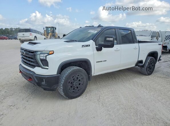 2GC4KTEY1S1132915 2025 CHEVROLET SILVERADO White Задня ліва чверть