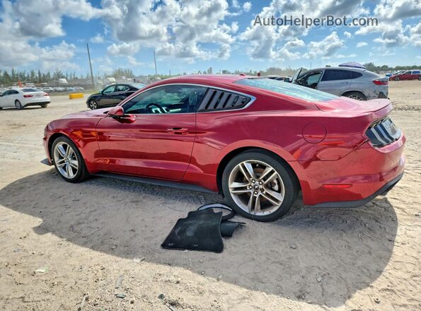 1FA6P8THXL5108306 2020 FORD MUSTANG Red Trasero derecho