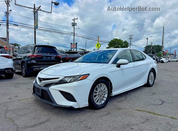 4T1G11BK9LU005853 2020 TOYOTA CAMRY White Trasero izquierdo