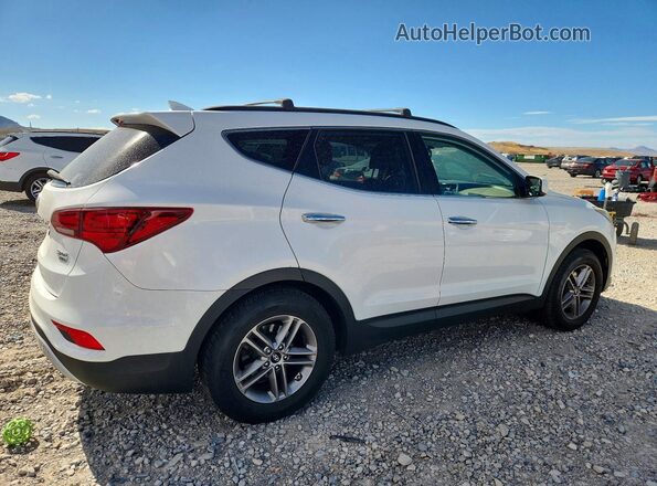 5NMZUDLB4HH032946 2017 HYUNDAI SANTA FE White Delantero derecho