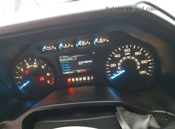 1FTEW1CP1HFA41894 2017 FORD F150 Black Widok tylnych siedzeń