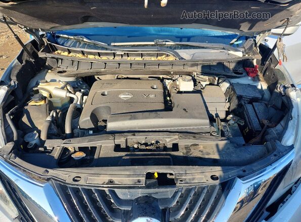 5N1AZ2MH5JN148988 2018 NISSAN MURANO Silver Вид наклейки з VIN-кодом
