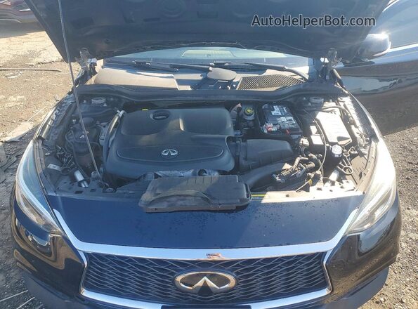 SJKCH5CR5JA005958 2018 INFINITI QX30 Black ძრავის განყოფილების ხედი