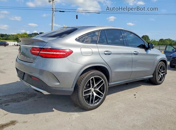 4JGED6EB1GA009555 2016 MERCEDES-BENZ GLE-CLASS Серебряный Передняя правая четверть