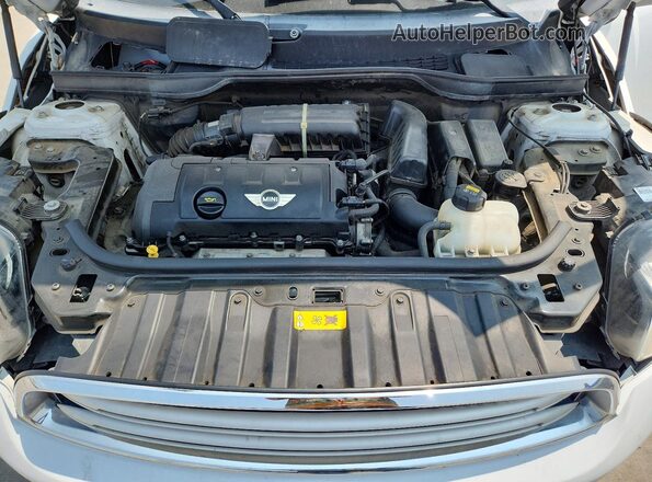 WMWZB3C54GWR48318 2016 MINI COOPER White Widok naklejki z numerem VIN