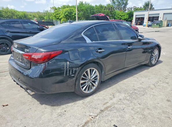 JN1EV7AP9GM555403 2016 INFINITI Q50 Black Առջևի աջ