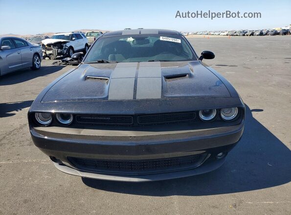 2C3CDZAGXHH640679 2017 DODGE CHALLENGER Black Rear view