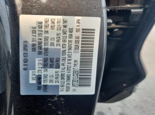 JM3TCBDY2J0228817 2018 MAZDA CX-9 Black Սալոնի 360 աստիճան տեսք