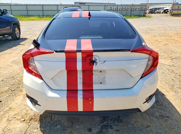 2HGFC1F73HH632334 2017 HONDA CIVIC Белый Вид салона спереди