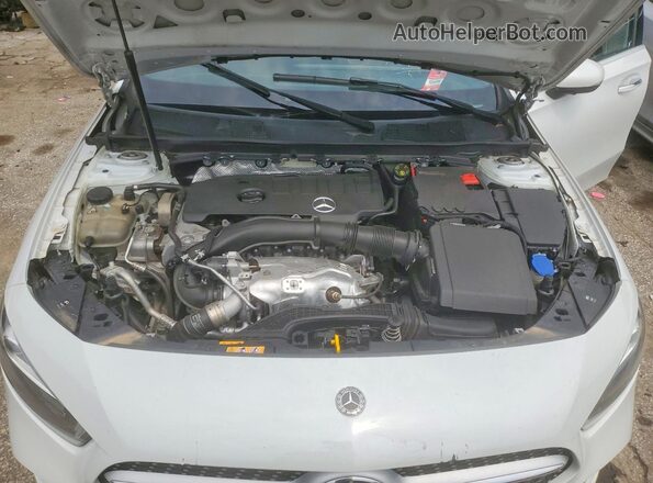 W1K3G4EB0LJ202819 2020 MERCEDES-BENZ A White Engine compartment view