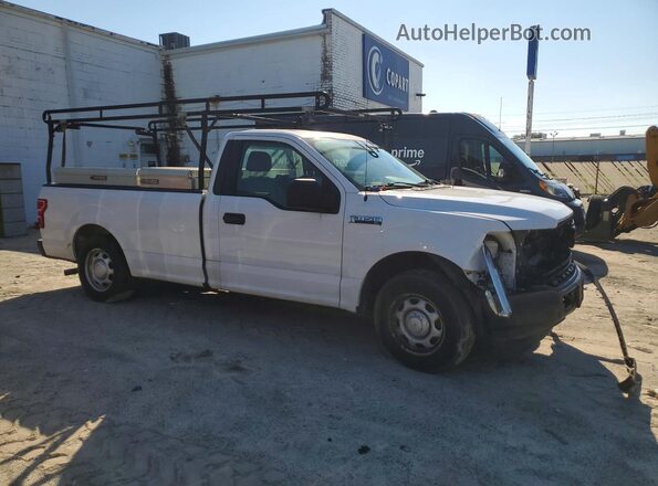 1FTMF1CB1JKD01160 2018 FORD F150 White Դիմացի տեսք