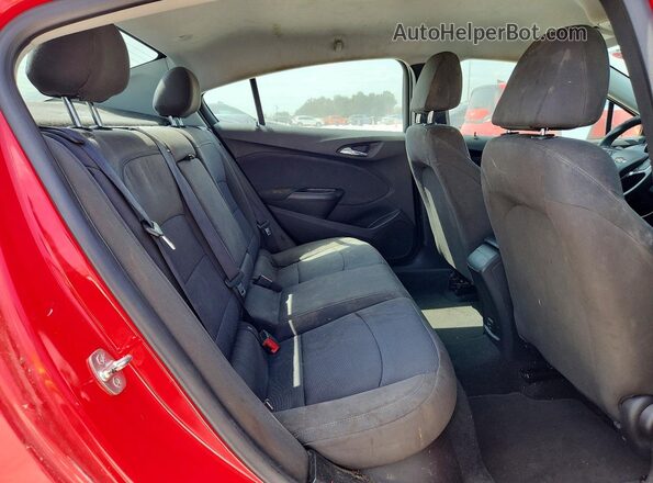 1G1BE5SM9K7112760 2019 CHEVROLET CRUZE Red Вид задньої частини салону