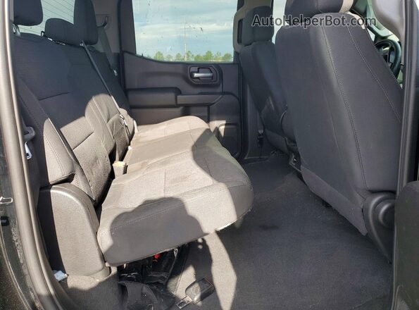 3GCPWBEK0MG128422 2021 CHEVROLET SILVERADO Black უკანა სალონის ხედი