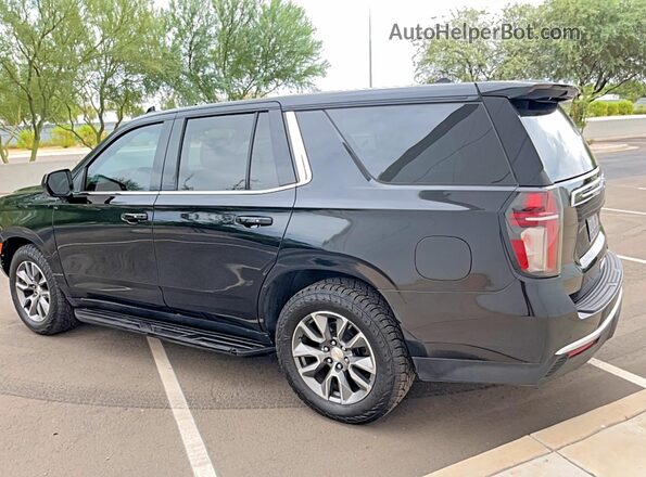 1GNSCLED5PR493409 2023 CHEVROLET TAHOE Black Передня права чверть