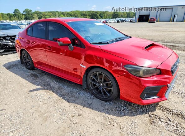 JF1VA1J66K9804982 2019 SUBARU WRX Красный Вид спереди