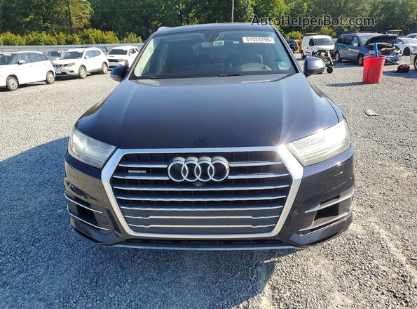 WA1VAAF72HD012419 2017 AUDI Q7 Black Rear view
