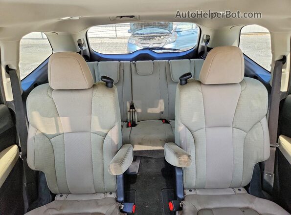4S4WMAFD5K3454627 2019 SUBARU ASCENT Белый Вид задней части салона