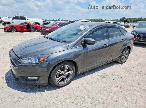 1FADP3FE3JL204220 2018 FORD FOCUS Gray Задня ліва чверть