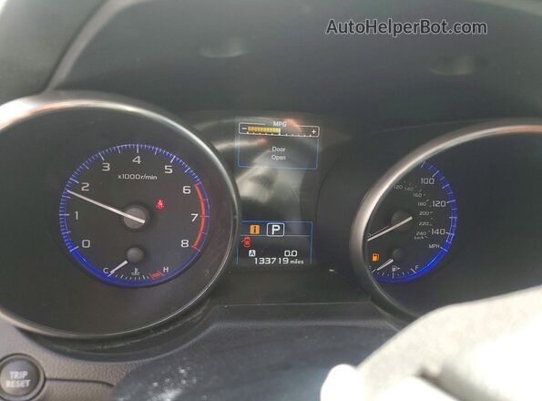 4S4BSANC1H3383142 2017 SUBARU OUTBACK Gray Widok tylnych siedzeń