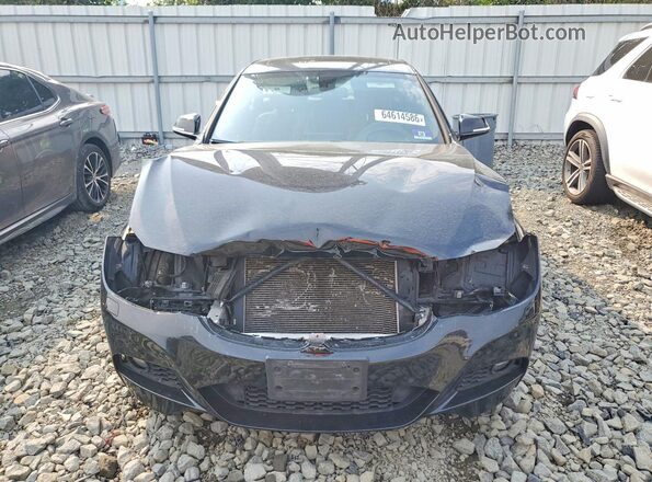 WBA8Z5C50GG500817 2016 BMW 3 SERIES Black Вид ззаду