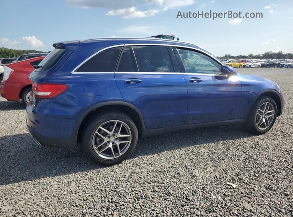 WDC0G4JB9HF127576 2017 MERCEDES-BENZ GLC-CLASS Blue Delantero derecho