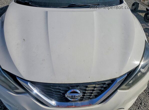 3N1AB7AP5HY307803 2017 NISSAN SENTRA White Widok komory silnika