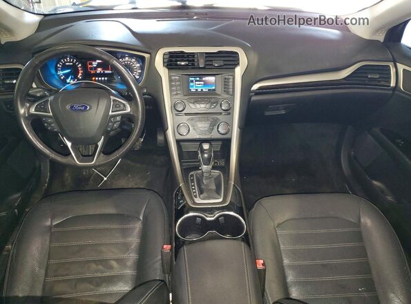 3FA6P0HD6GR107874 2016 FORD FUSION Charcoal ხელსაწყოთა პანელის ხედი