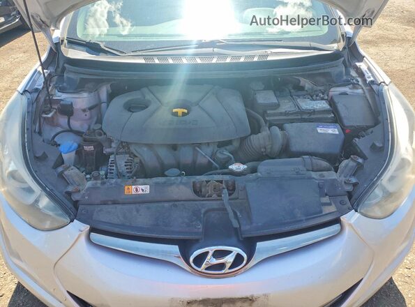 KMHDH4AH4GU535305 2016 HYUNDAI ELANTRA Silver Շարժիչի բաժամունքի տեսք
