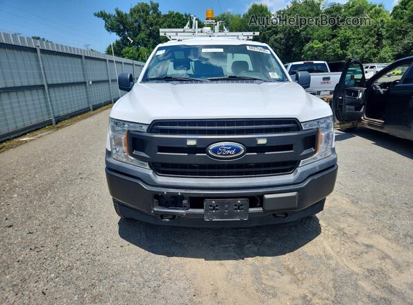 1FTNF1E49KKD52197 2019 FORD F150 White Rear view