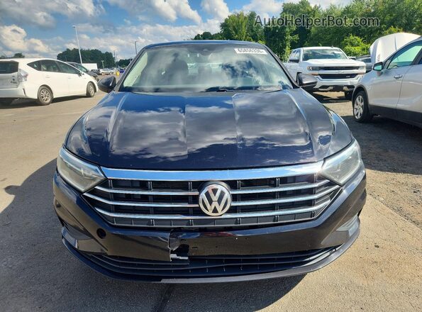 3VWEB7BU5LM071282 2020 VOLKSWAGEN JETTA Black Widok z tyłu