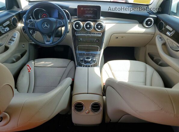 WDC0G4KB9HF253046 2017 MERCEDES-BENZ GLC-CLASS White Vista del cuadro de instrumentos