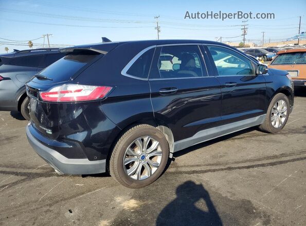 2FMPK3K98KBC02698 2019 FORD EDGE Black წინა მარჯვენა