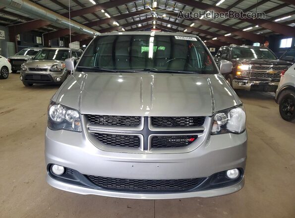2C4RDGEG2JR283924 2018 DODGE GRAND Silver Հետևի տեսք