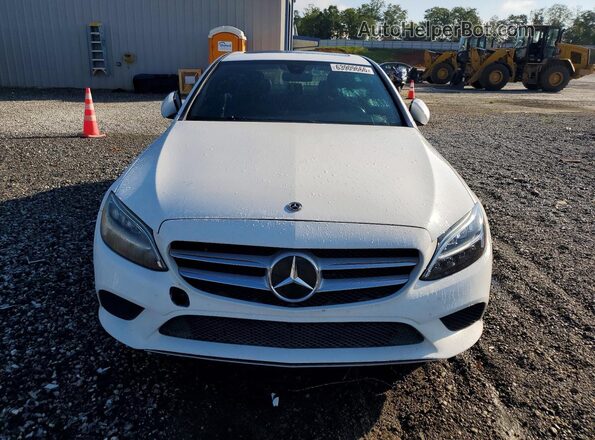 WDDWF8EB3LR543429 2020 MERCEDES-BENZ C White Vista trasera