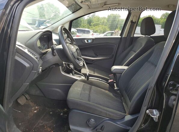 MAJ3S2GE5KC257652 2019 FORD ECOSPORT Black წინა პანელის ხედი