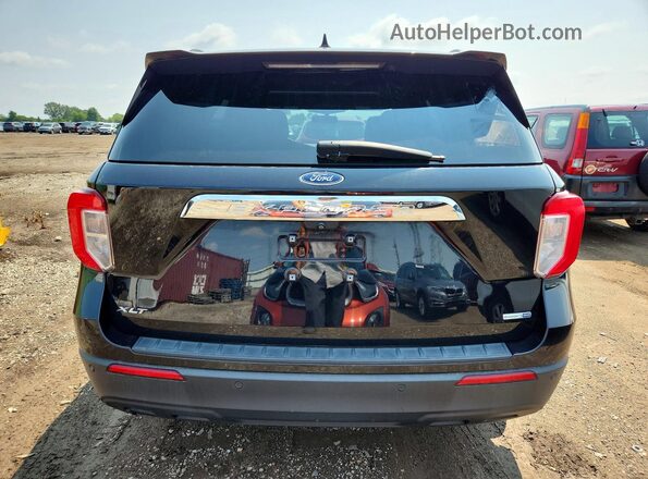 1FMSK8DH3LGB51746 2020 FORD EXPLORER Black Սալոնի դիմացի տեսք