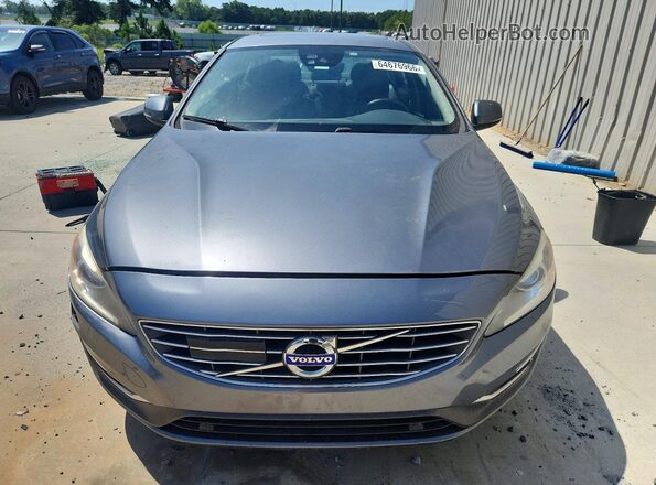 LYV402FM8GB110539 2016 VOLVO S60 Gray Vista trasera