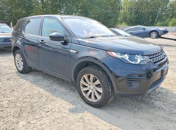 SALCP2BG9HH646996 2017 LAND ROVER DISCOVERY Black წინა ხედი