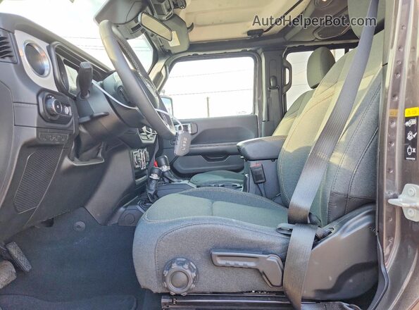 1C4PJXEN3SW574018 2025 JEEP WRANGLER Gray Вид панелі приладів